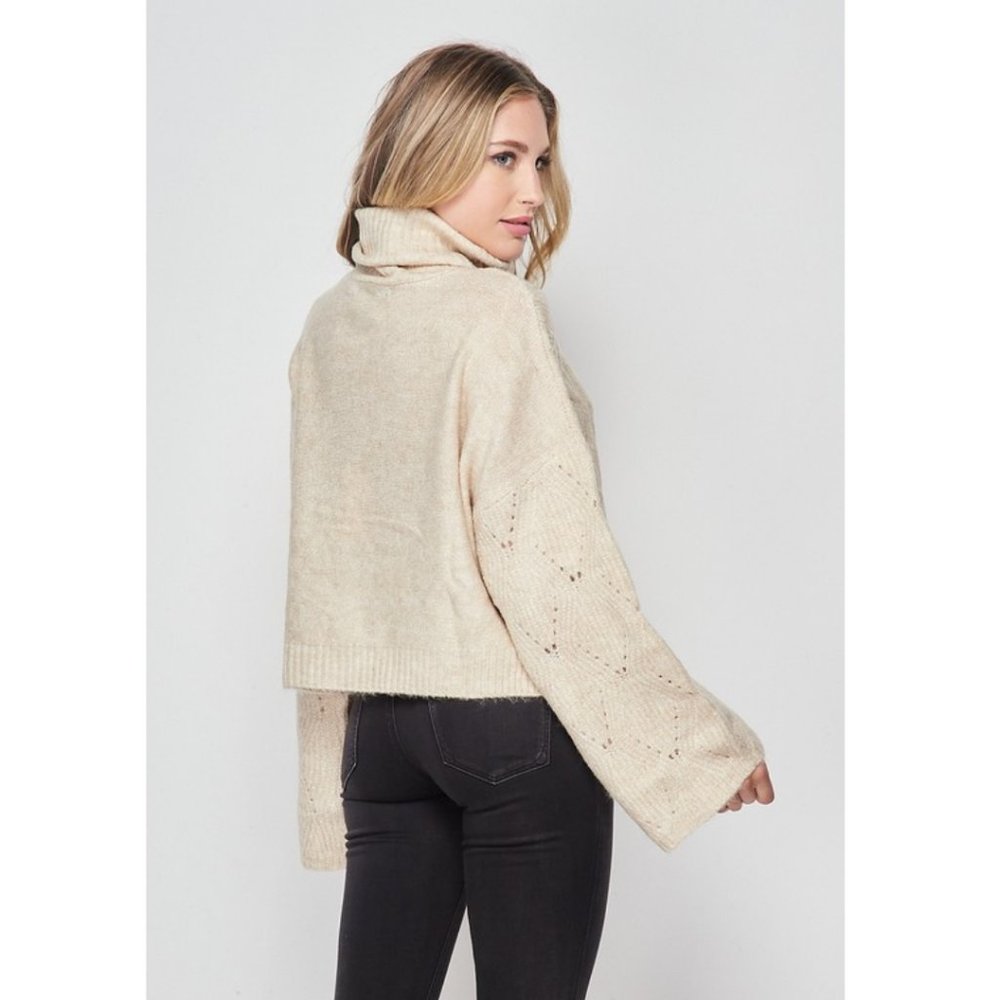 Oversized Roll Neck Sweater NWT - Picture 2 of 4